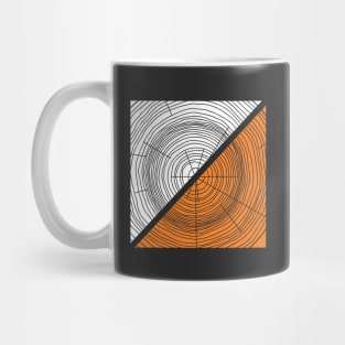 Orienteering Sport Tree Ring Orienteerer Hiking Mug